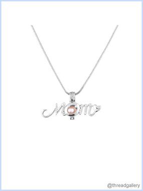 Cultured Pearl Oyster Necklace Kit DIY Jewelry Making Set 16.9"